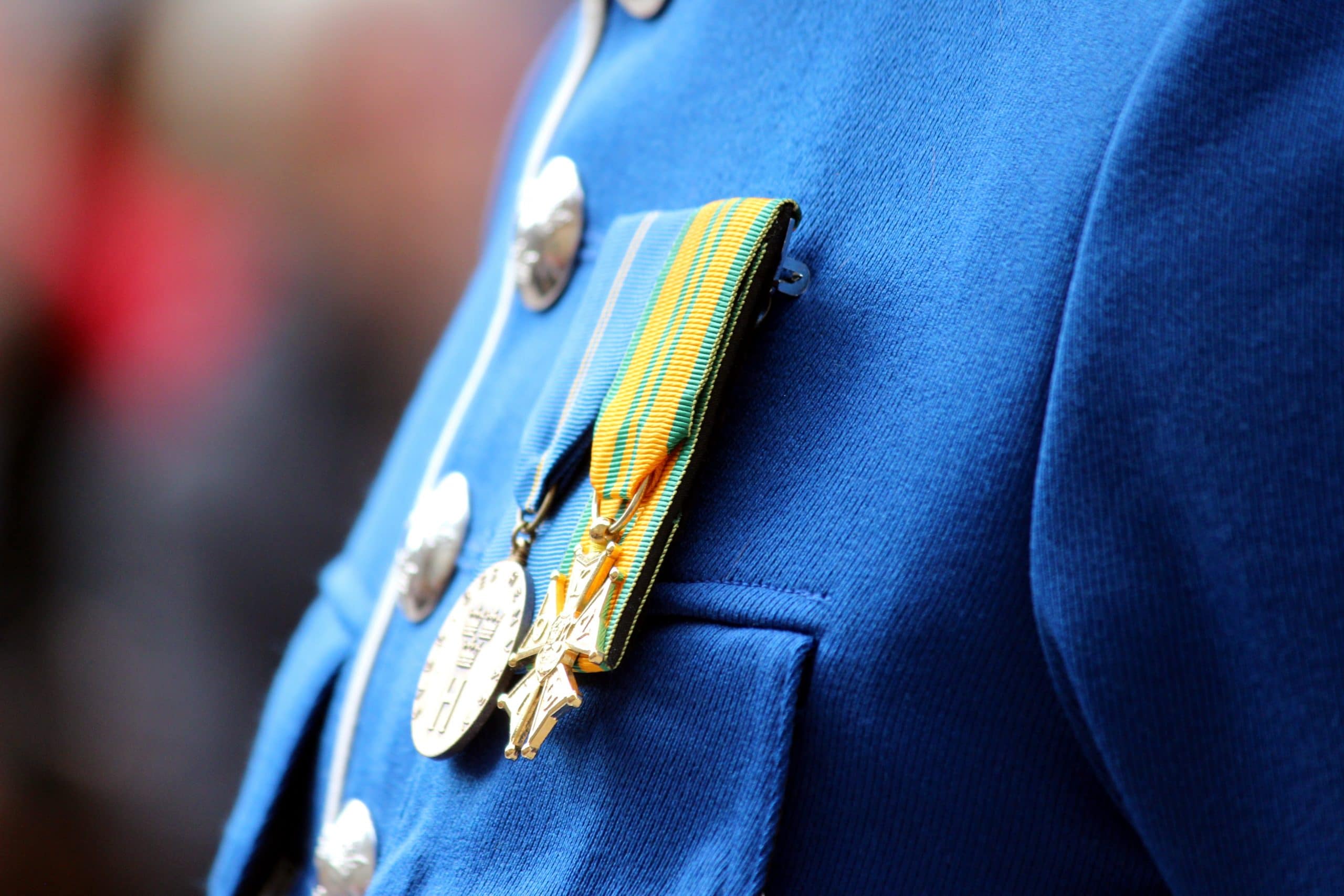 Décoration acte de bravoure Gouverneur de la province de Namur